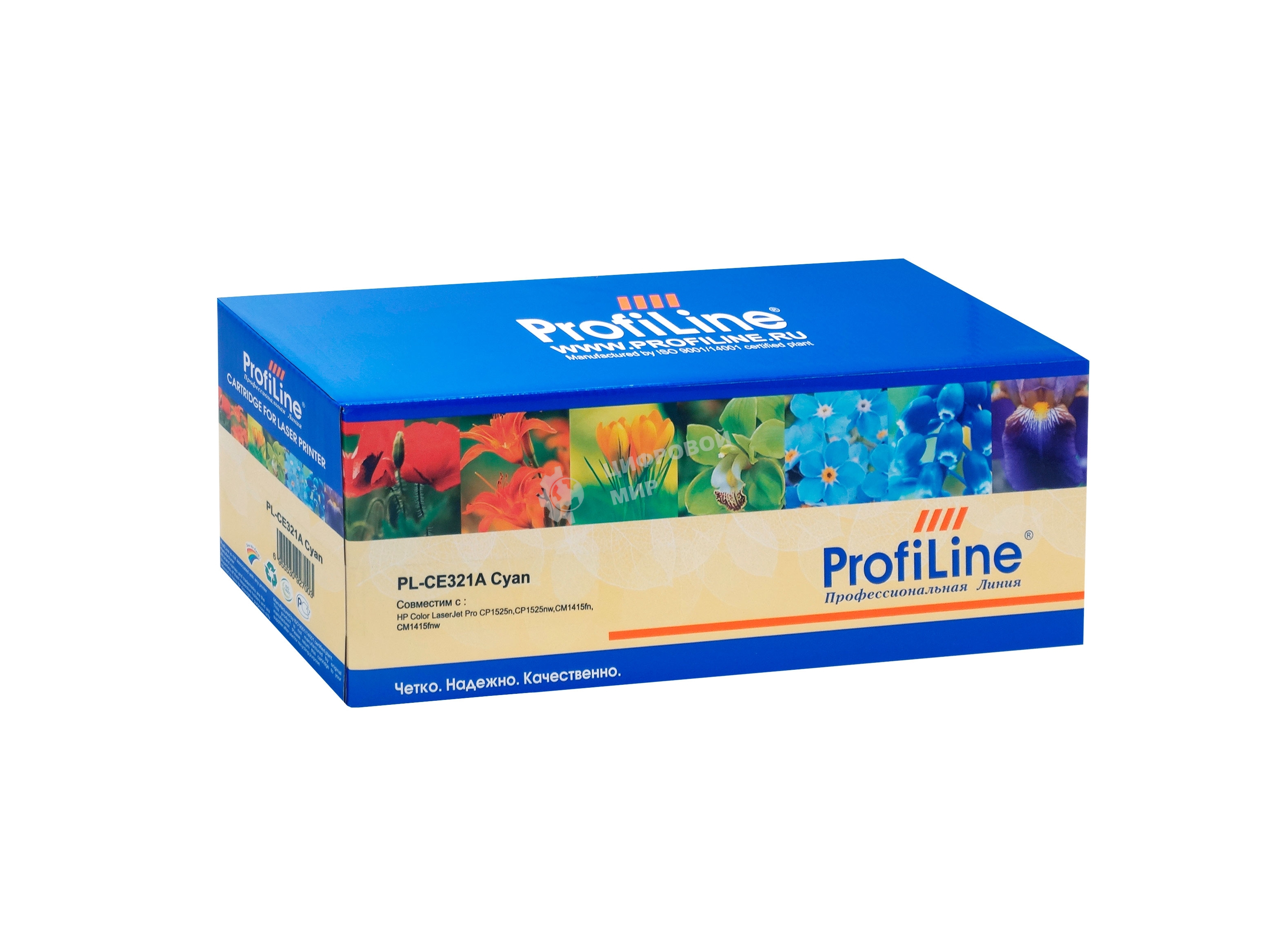 Картридж лазерный ProfiLine PL-CE321A для принтеров HP LJ CP1525N/CP1525NW/CM1415/1415fnw Cyan 1300 копий