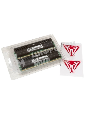 Оперативная память Patriot Viper 3, DDR3, 8GB (2x4 GB), 1600 MHz, CL9, DIMM, радиатор, черный