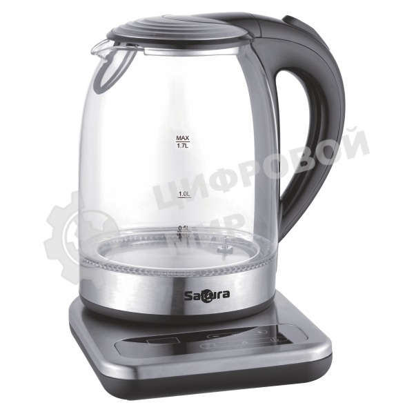 Чайник электрический Sakura SA-2724DBK (1.7) стекл 7темп сенсорн