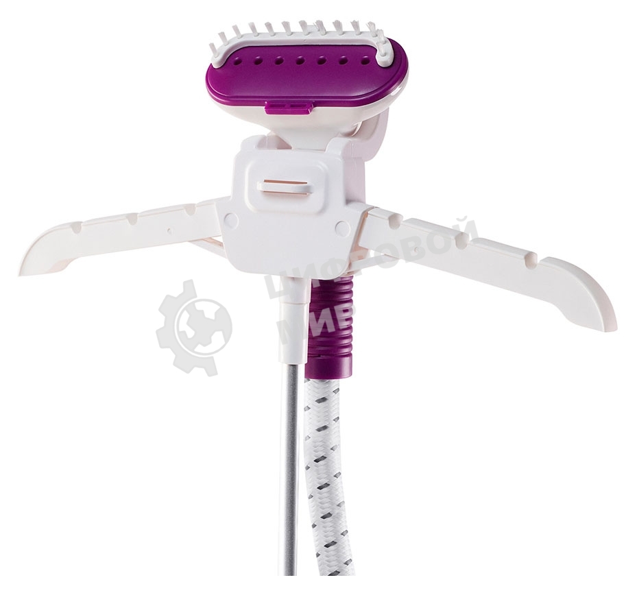 Отпариватель Galaxy Line GL 6211 белый/фиолетовый, 2000 Вт, 40 г/мин, 1,7 л