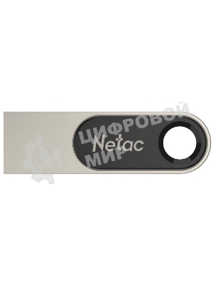 Флешка USB Netac U278 (NT03U278N-008G-20PN), 8Gb, USB 2.0, R/W 50/10, серебристый/черный