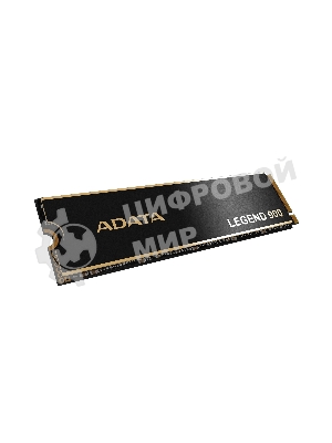 Накопитель SSD ADATA LEGEND 900, 2000Gb, PCIe 4.0 x4, 2280, NVMe, R/W 7000/5400, с радиатором