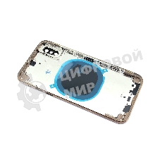 Задняя крышка (корпус) в сборе с рамкой для Apple iPhone Xs gold