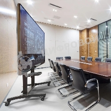 Мобильная стойка МОТОРИЗОВАННАЯ ONKRON на 1 ТВ/50-100