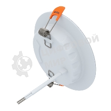 Панель светодиодная встраиваемая круглая 6Вт 230В 6500К 420Лм 95мм белая IP20 LAMPER