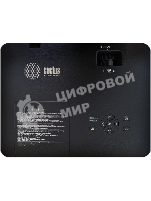 Проектор Cactus CS-S2.B 3LCD 40000Lm LS 4000Lm ANSI (1024x768) 15000:1 ресурс лампы:10000часов 1xUSB typeA 2xHDMI 4.7кг
