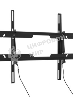Кронштейн Holder LCD-T6628-B черный Диагональ: от 32-70. до 45кг. от стены: 57мм. Угол наклона:+2⁰ + 15⁰, Поворот:0⁰ Vesa  600*400, 400*400, 400*200, 400*300, 300*300, 200*300, 200*200, 100*100