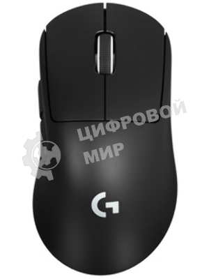 Мышь беспроводная Logitech G PRO Х Superlight 2 DEX черный, 44000 dpi, радиоканал, USB, кнопки - 5
