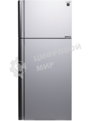 Холодильник Sharp SJ-XE55PMWH белый жемчуг двухкамерный 388/148л морозилка сверху, No Frost