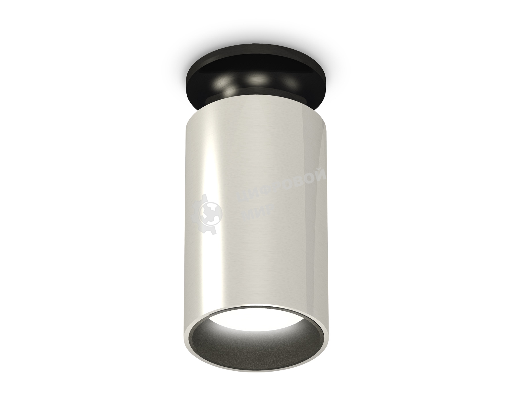 Светильник Ambrella Light XS6325101 PSL/PBK/SBK серебро полированное/черный полированный/черный песок MR16 GU5.3