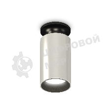 Светильник Ambrella Light XS6325101 PSL/PBK/SBK серебро полированное/черный полированный/черный песок MR16 GU5.3