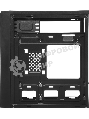 Компьютерный корпус KingPrice KPCC-MN208 черный без БП mATX 1x80мм 2x120мм 2xUSB 2.0 audio