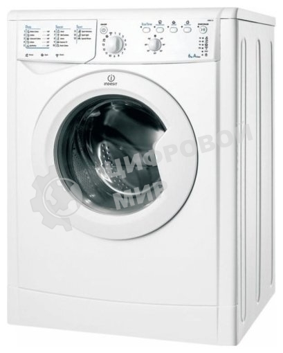 Стиральная машина Indesit IWSC 6105 белый, загрузка фронтальная 6 кг, 1000 об/мин., класс: А