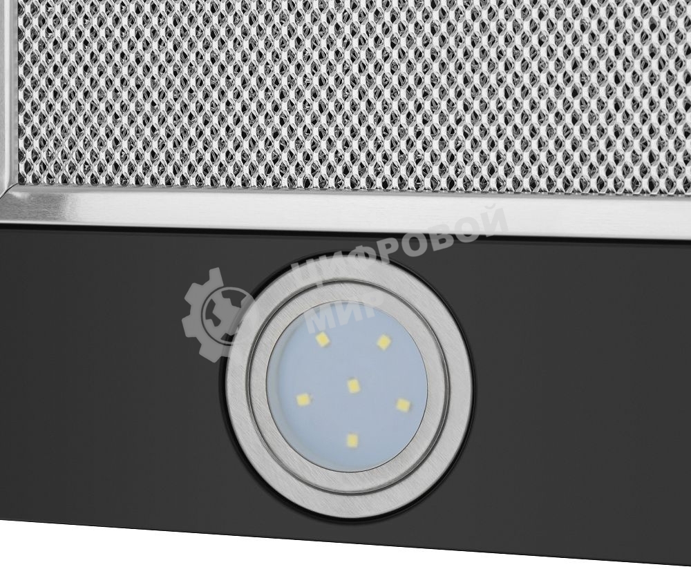 Вытяжка встраиваемая Maunfeld VS Light 50 черный, 50 см, 520 куб. м/ч, 56 дБ