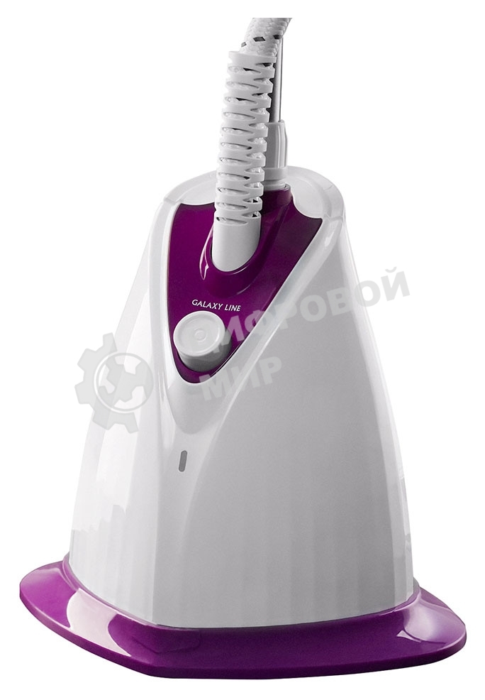 Отпариватель Galaxy Line GL 6211 белый/фиолетовый, 2000 Вт, 40 г/мин, 1,7 л