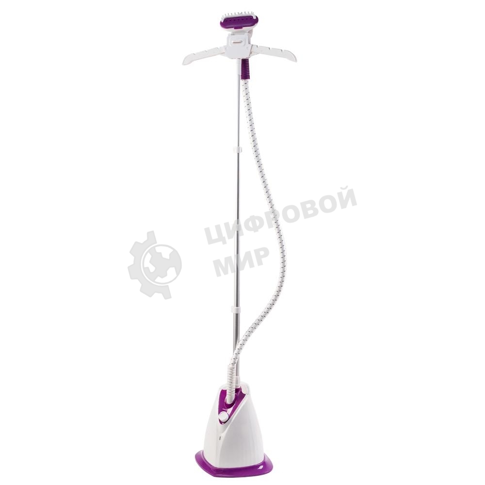 Отпариватель Galaxy Line GL 6211 белый/фиолетовый, 2000 Вт, 40 г/мин, 1,7 л