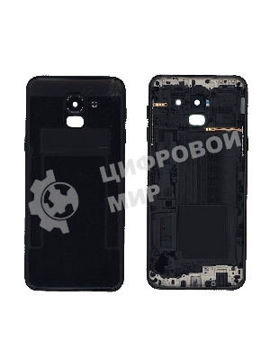 Задняя крышка для Samsung Galaxy J6 2018 SM-J600F черный