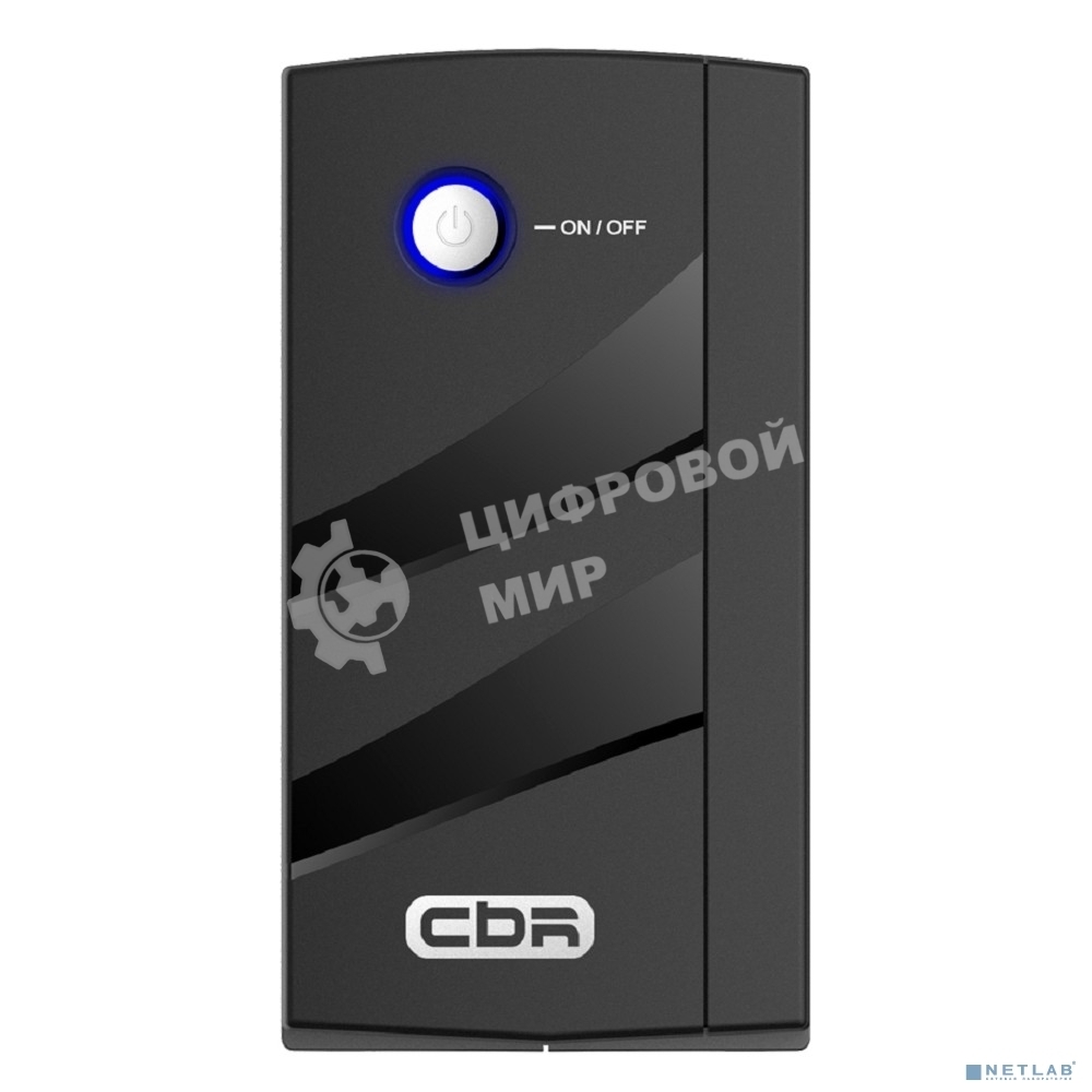 Источник бесперебойного питания CBR ELN-875T-2F-LD Line Interactive 875VA/480W 6Ah12V 2 x Shuko