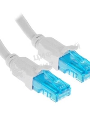 Патч-корд Vention прямой UTP cat.5е, RJ45 - 2м. Серый VAP-A10-S200