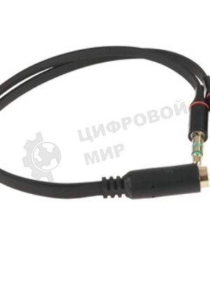 Кабель аудио удлинительный Cablexpert CCAB-02-35MF-3MB. 3.5 Jack (M)/3.5 Jack (F), черный, 3м, блистер