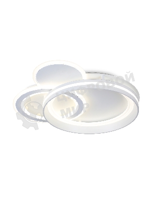Светильник Ambrella light FA8511/3 WH белый 143W 3000K-6400K 500*500*80 (ПДУ РАДИО 2.4G)