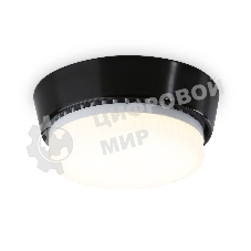 Светильник накладной G10189 BK черный GX53 max 12W D90*20