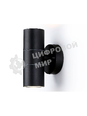 Светильник Ambrella light ST3707/2 BK черный IP54 GU10/2 max 35W 160*60*95