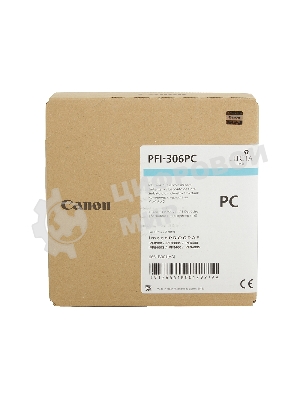 Картридж струйный Canon PFI-306 PC фото голубой для iPF8300S/8400/9400S/9400 (6661B001)