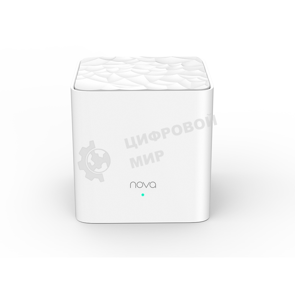 Двухдиапазонная Wi-Fi Mesh система Tenda nova MW3 (3 роутера) АС1200, 2 порта fast ethernet RJ45