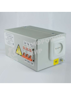 Ящик с понижающим трансформатором ЯТП 0.25 220/12В (3 авт. выкл.) Кострома ОС0000002359