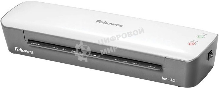 Ламинатор Fellowes Ion A3 (FS-45602) A3 (75-125мкм) 30 см/мин (2 вал.) лам.фото