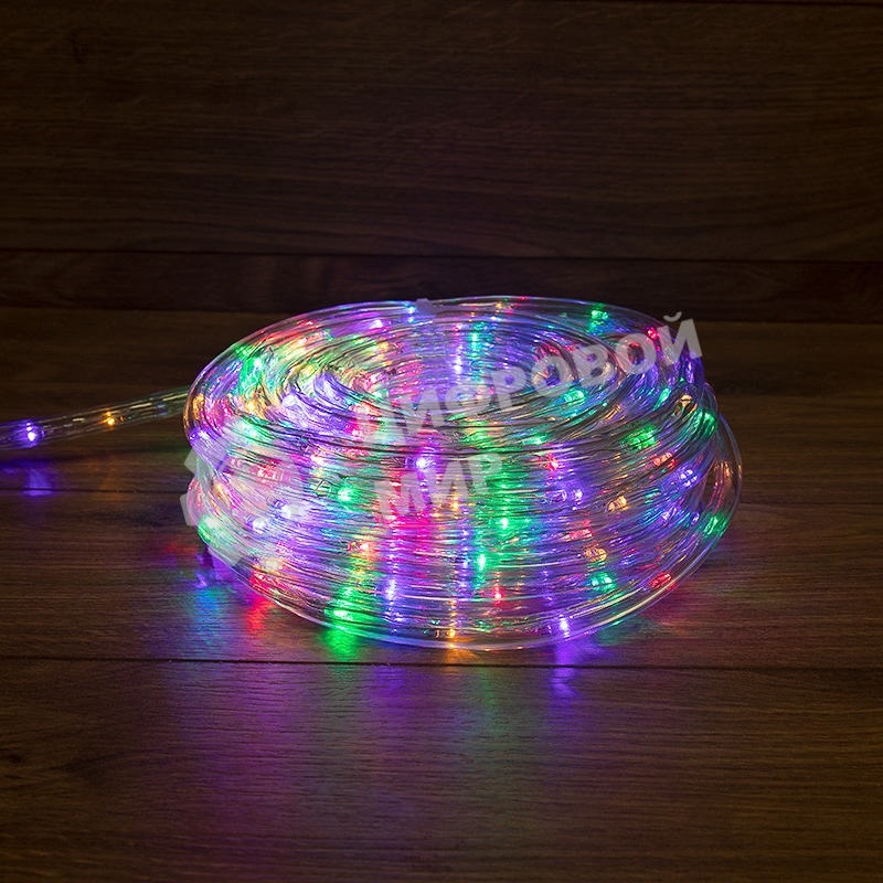 Дюралайт Neon-night LED фиксинг (2W), 24 LED/м, мульти (RYGB), 10 м