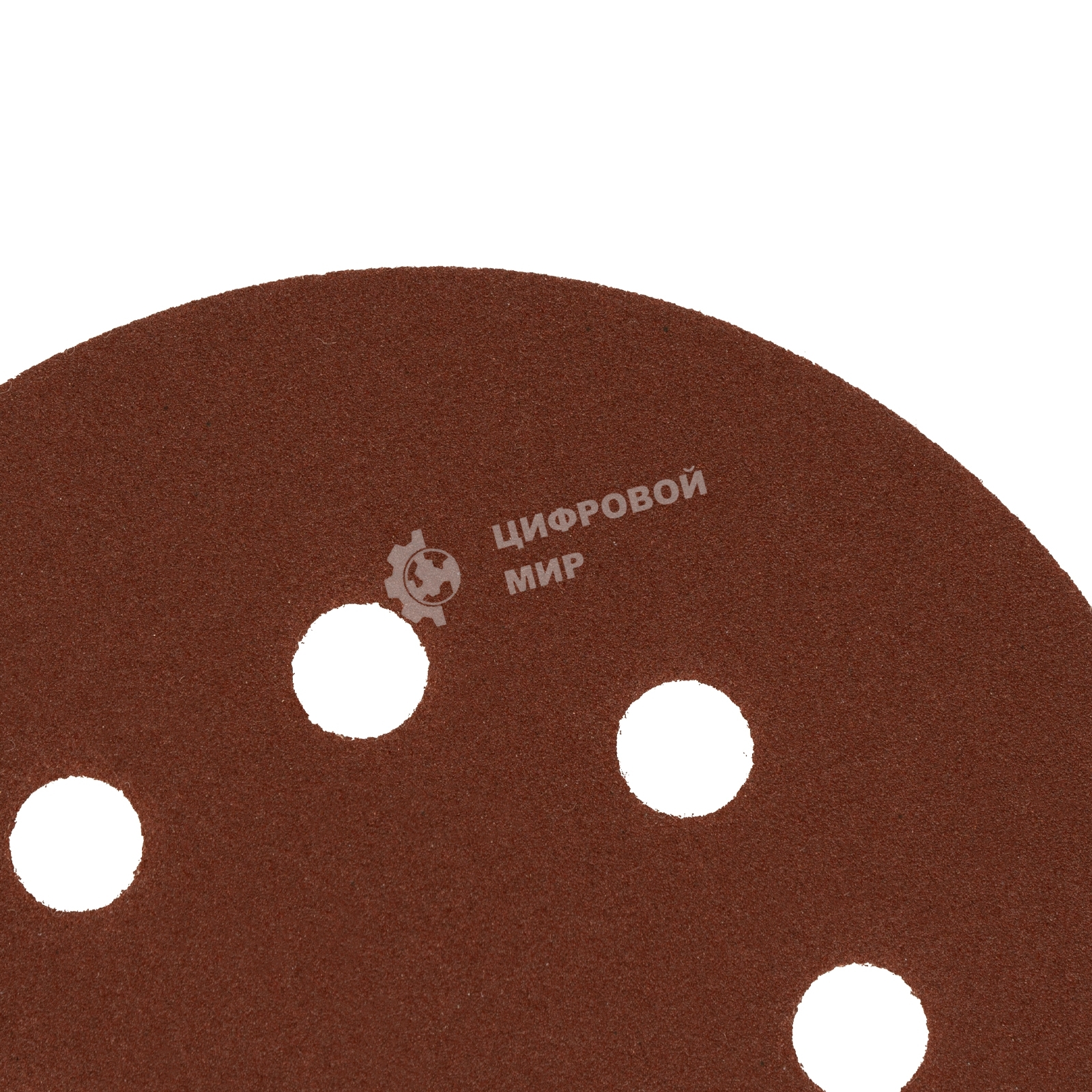 Круг абразивный Сибртех на ворсовой подложке под 