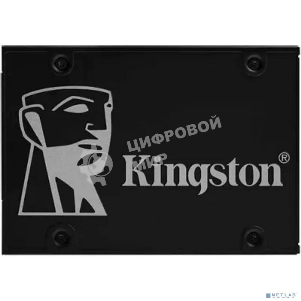 Накопитель SSD Kingston KC600, 2Tb, SATA III, 2.5