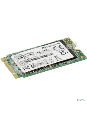 Накопитель SSD M.2 Transcend 250Gb MTS425 TS250GMTS425S (SATA3, up to 500/330MBs, 3D NAND, 90TBW, 22x42мм)
