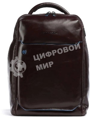 Рюкзак мужской Piquadro Blue Square CA6591B2/MO, кожа, красное дерево