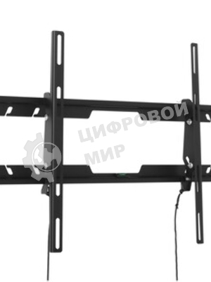 Кронштейн Holder LCD-T6628-B черный Диагональ: от 32-70. до 45кг. от стены: 57мм. Угол наклона:+2⁰ + 15⁰, Поворот:0⁰ Vesa  600*400, 400*400, 400*200, 400*300, 300*300, 200*300, 200*200, 100*100