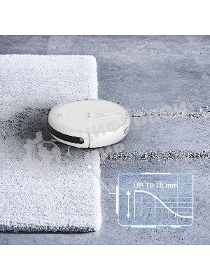 Робот-пылесос Tefal RG8227WH белый, 2600 мА·ч Li-Ion, уборка сухая, пылесборник контейнер 0.44 л