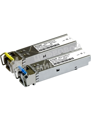 Трансивер D-Link 330R/10KM/A1A WDM SFP 1x1000Base-BX-U Tx:1310nm Rx:1550nm