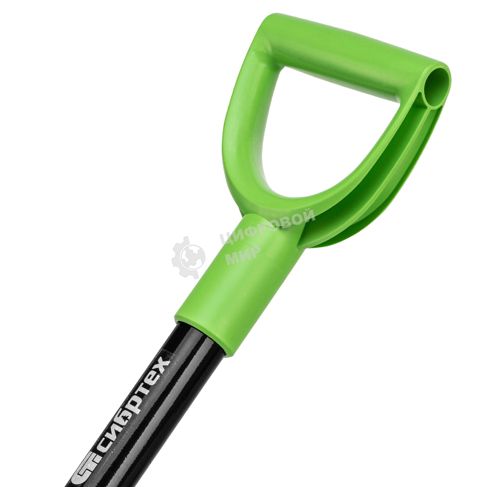 Лопата штыковая Сибртех укороченная, металлический черенок