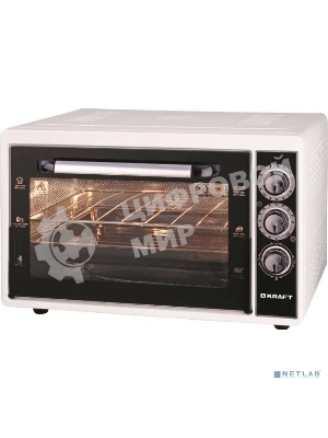 Мини-печь Kraft KF-MO3801W белый, 38 л