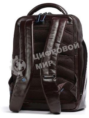 Рюкзак мужской Piquadro Blue Square CA6591B2/MO, кожа, красное дерево