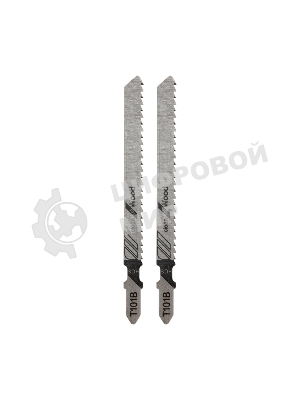 Пилка для электролобзика Kranz 100 мм 10 з/д 4-30 мм T101B (2 шт./уп.) (дерево)