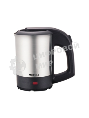 Чайник электрический Kelli KL-1408 0,5л, нержавейка, 1000 Вт