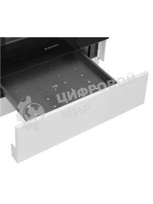 Плита электрическая Maunfeld MEC611CW09TD белый, конфорок 4 шт, духовка 59 л, 60 см x 85 см x 63 см