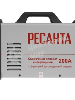 Сварочный аппарат Ресанта САИ-200АД (АС/DC) инвертор ММА DC/TIG