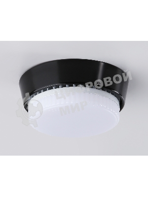 Светильник накладной G10189 BK черный GX53 max 12W D90*20