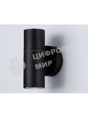 Светильник Ambrella light ST3707/2 BK черный IP54 GU10/2 max 35W 160*60*95