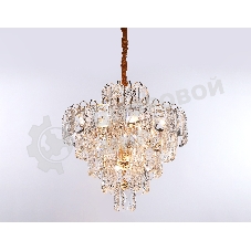 Светильник Ambrella light TR5233/12 SGD/CL/FR золото/прозрачный/белый матовый E27*12 max 40W D600*610
