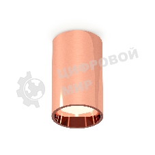 Светильник Ambrella Light XS6326001 PPG золото розовое полированное MR16 GU5.3 (C6326, N6114)